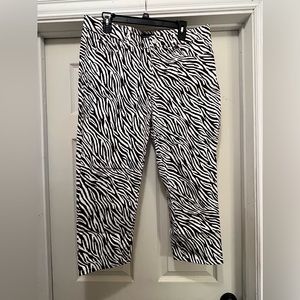 Black and white Pants